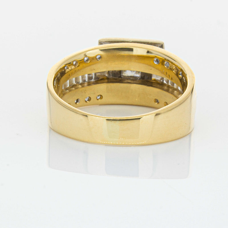 Deja Vu 18ct Yellow & White Gold 1.03ct Diamond Ring-Ring-Walker & Hall