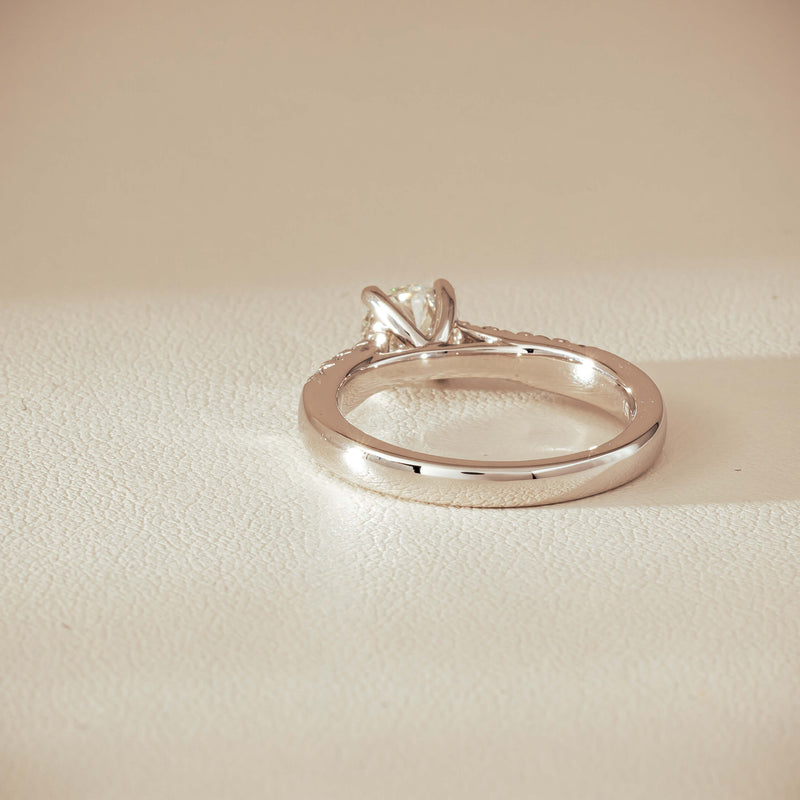18ct White Gold .80ct Diamond Phoenix Ring - Ring - Walker & Hall