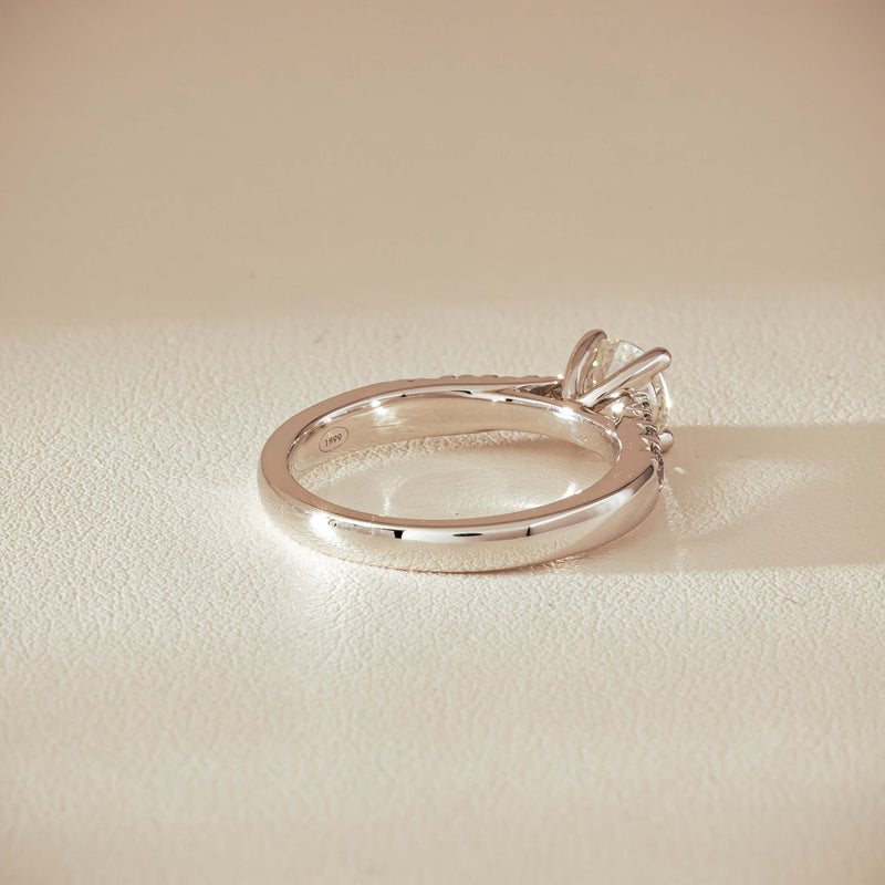 18ct White Gold .80ct Diamond Phoenix Ring - Ring - Walker & Hall