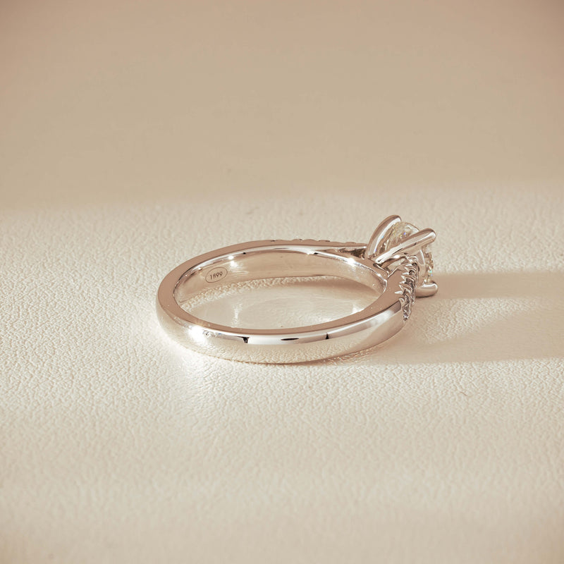 18ct White Gold .80ct Diamond Phoenix Ring - Ring - Walker & Hall