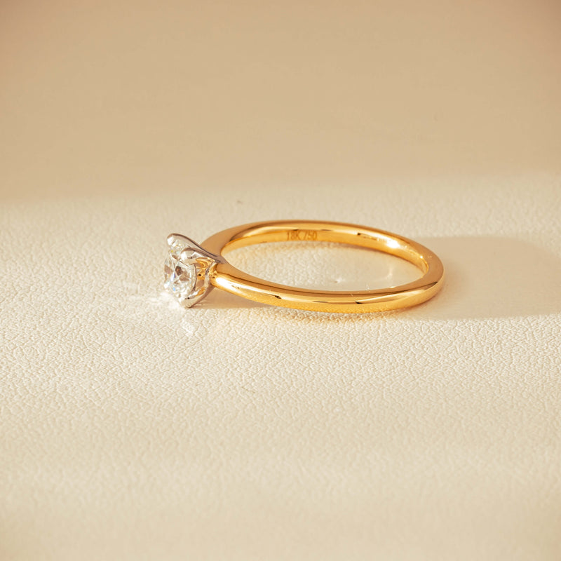 18ct Yellow Gold .60ct Diamond Melba Ring - Ring - Walker & Hall