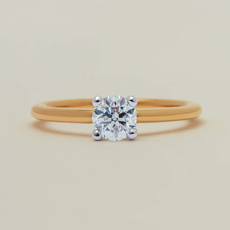 18ct Yellow Gold .60ct Diamond Melba Ring - Ring - Walker & Hall