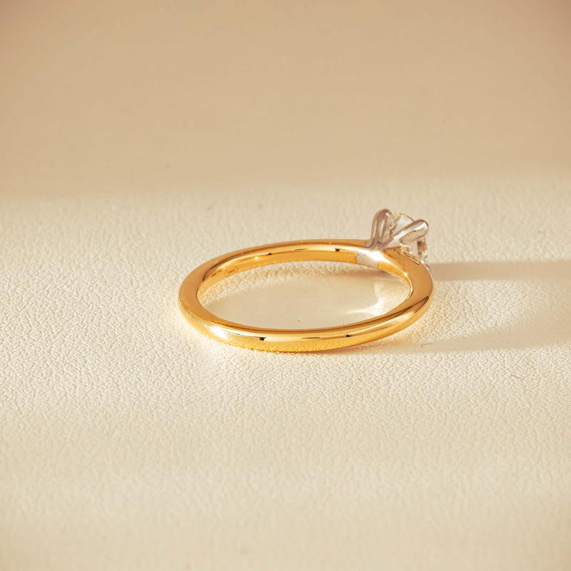 18ct Yellow Gold .60ct Diamond Melba Ring - Ring - Walker & Hall