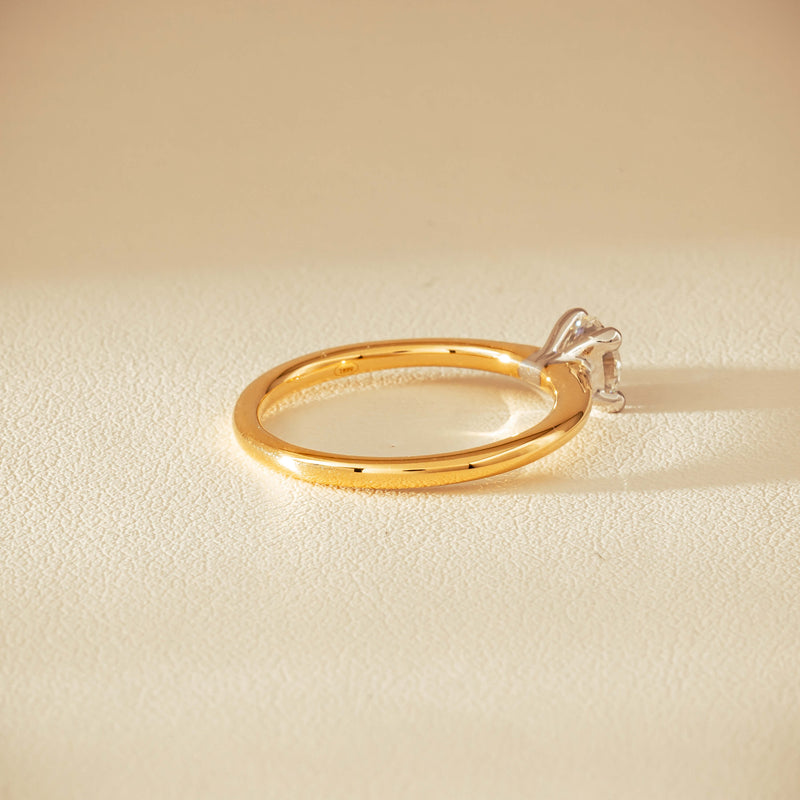 18ct Yellow Gold .60ct Diamond Melba Ring - Ring - Walker & Hall