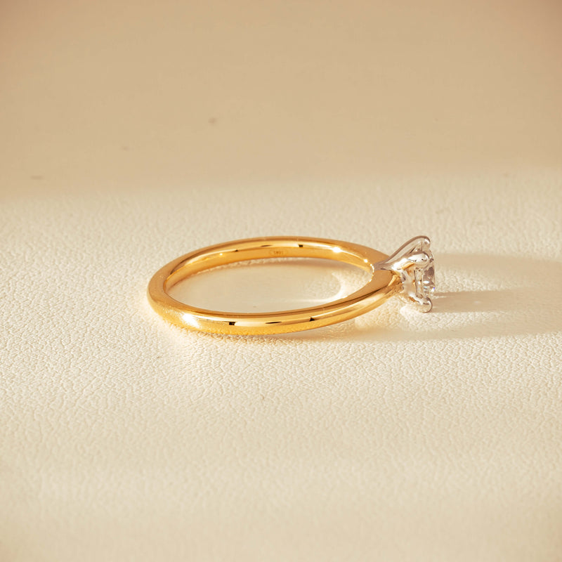 18ct Yellow Gold .60ct Diamond Melba Ring - Ring - Walker & Hall