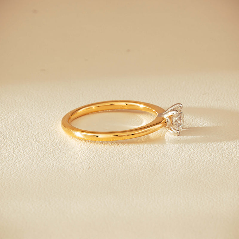 18ct Yellow Gold .60ct Diamond Melba Ring - Ring - Walker & Hall