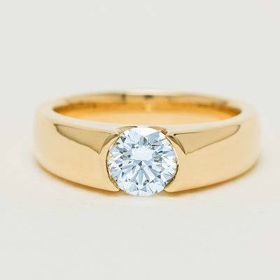 18ct Yellow Gold 1.00ct Diamond Astrid Ring - Ring - Walker & Hall
