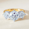 18ct Yellow & White Gold 5.03ct Diamond Coronado Ring - Ring - Walker & Hall
