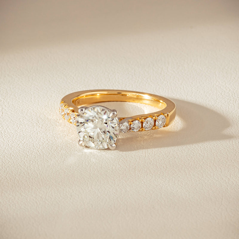 18ct Yellow Gold 2.01ct Diamond Phoenix Ring - Ring - Walker & Hall