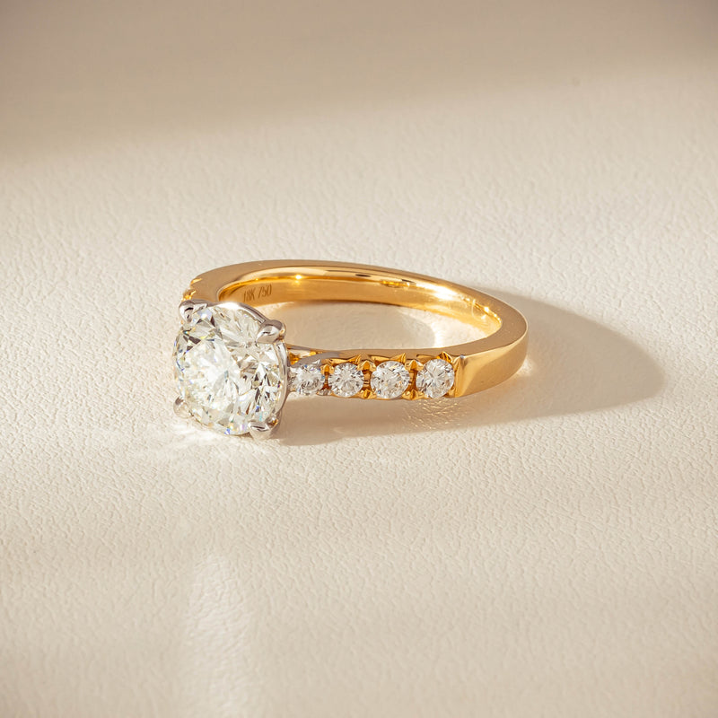 18ct Yellow Gold 2.01ct Diamond Phoenix Ring - Ring - Walker & Hall