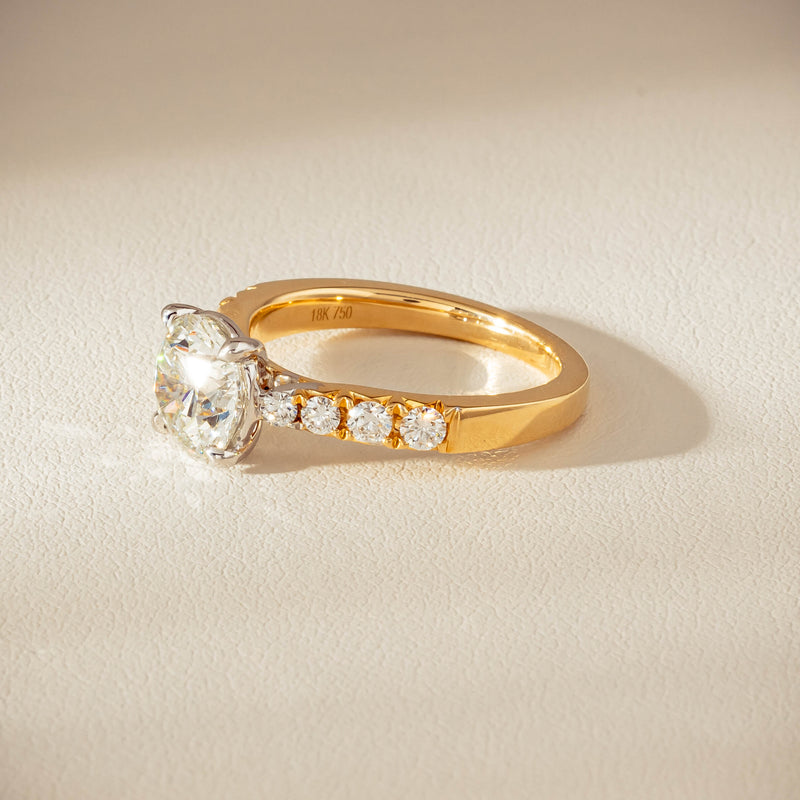 18ct Yellow Gold 2.01ct Diamond Phoenix Ring - Ring - Walker & Hall