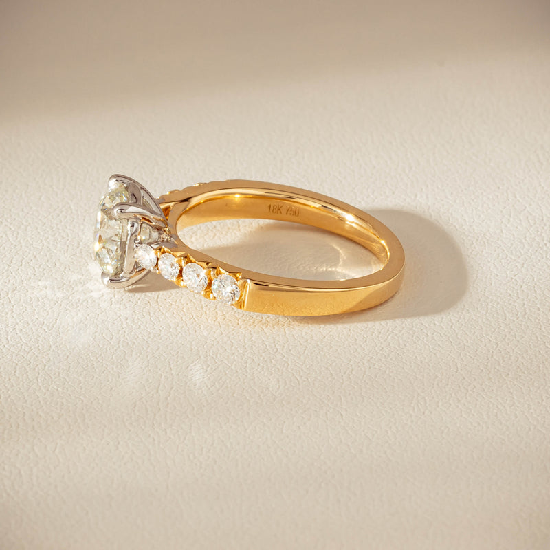 18ct Yellow Gold 2.01ct Diamond Phoenix Ring - Ring - Walker & Hall