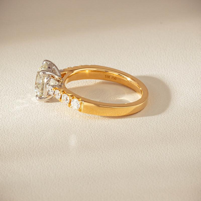 18ct Yellow Gold 2.01ct Diamond Phoenix Ring - Ring - Walker & Hall