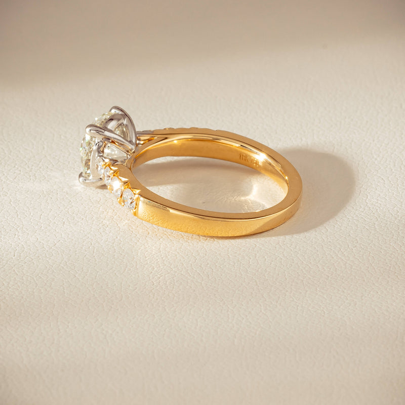 18ct Yellow Gold 2.01ct Diamond Phoenix Ring - Ring - Walker & Hall