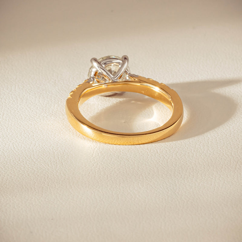 18ct Yellow Gold 2.01ct Diamond Phoenix Ring - Ring - Walker & Hall