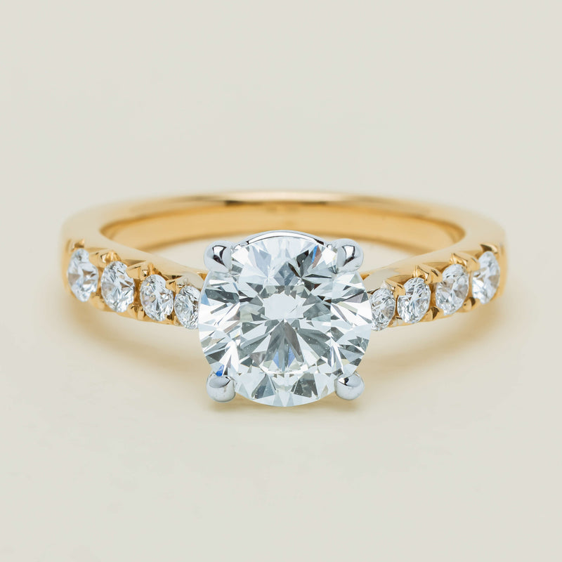 18ct Yellow Gold 2.01ct Diamond Phoenix Ring - Ring - Walker & Hall