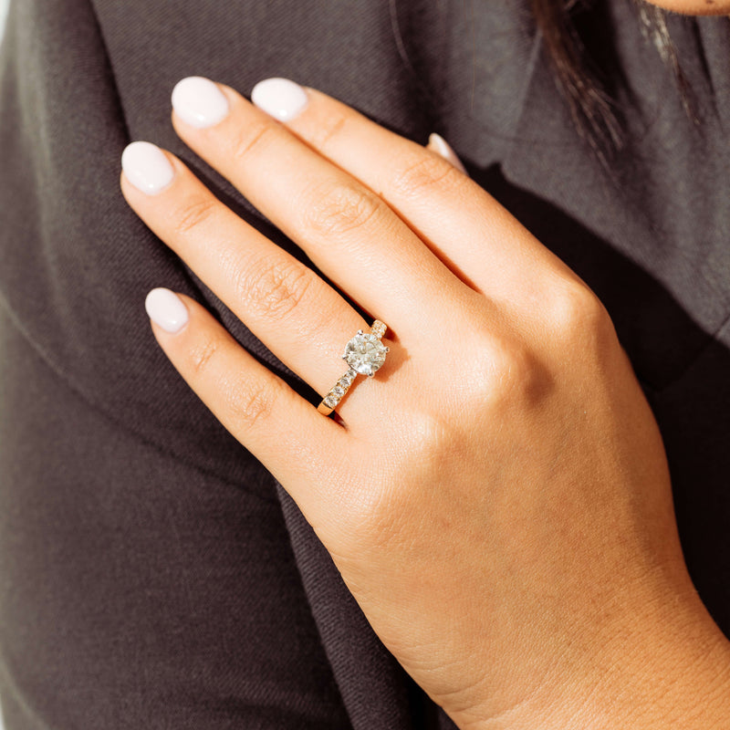 18ct Yellow Gold 2.01ct Diamond Phoenix Ring - Ring - Walker & Hall