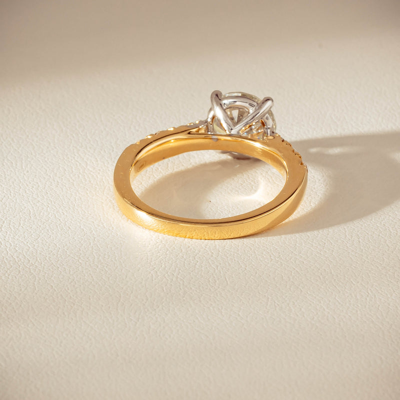 18ct Yellow Gold 2.01ct Diamond Phoenix Ring - Ring - Walker & Hall