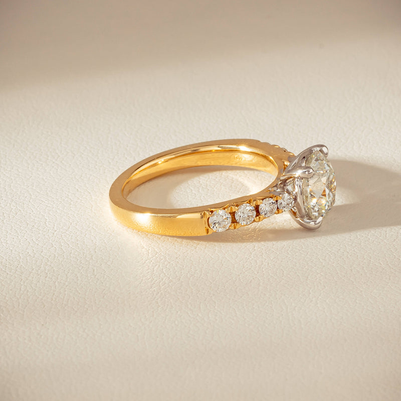 18ct Yellow Gold 2.01ct Diamond Phoenix Ring - Ring - Walker & Hall