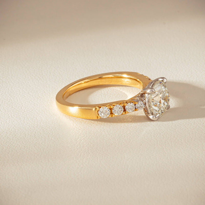 18ct Yellow Gold 2.01ct Diamond Phoenix Ring - Ring - Walker & Hall