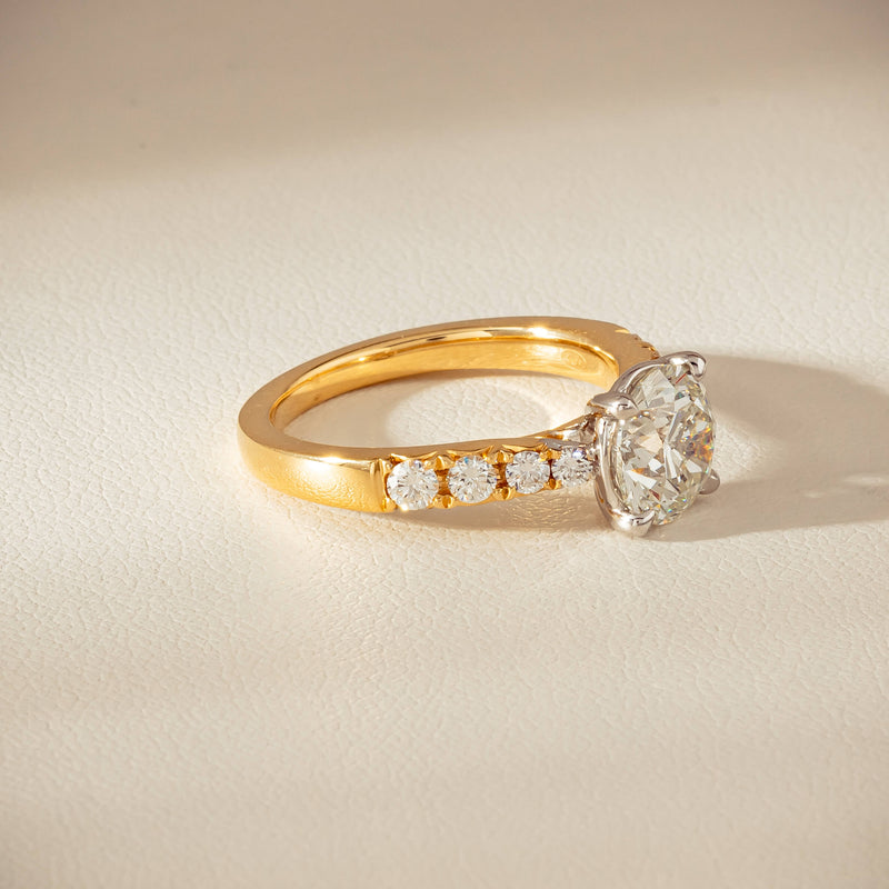 18ct Yellow Gold 2.01ct Diamond Phoenix Ring - Ring - Walker & Hall