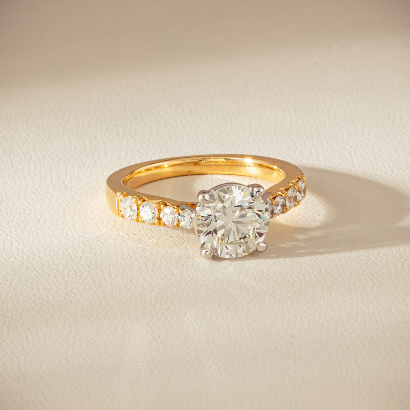 18ct Yellow Gold 2.01ct Diamond Phoenix Ring - Ring - Walker & Hall