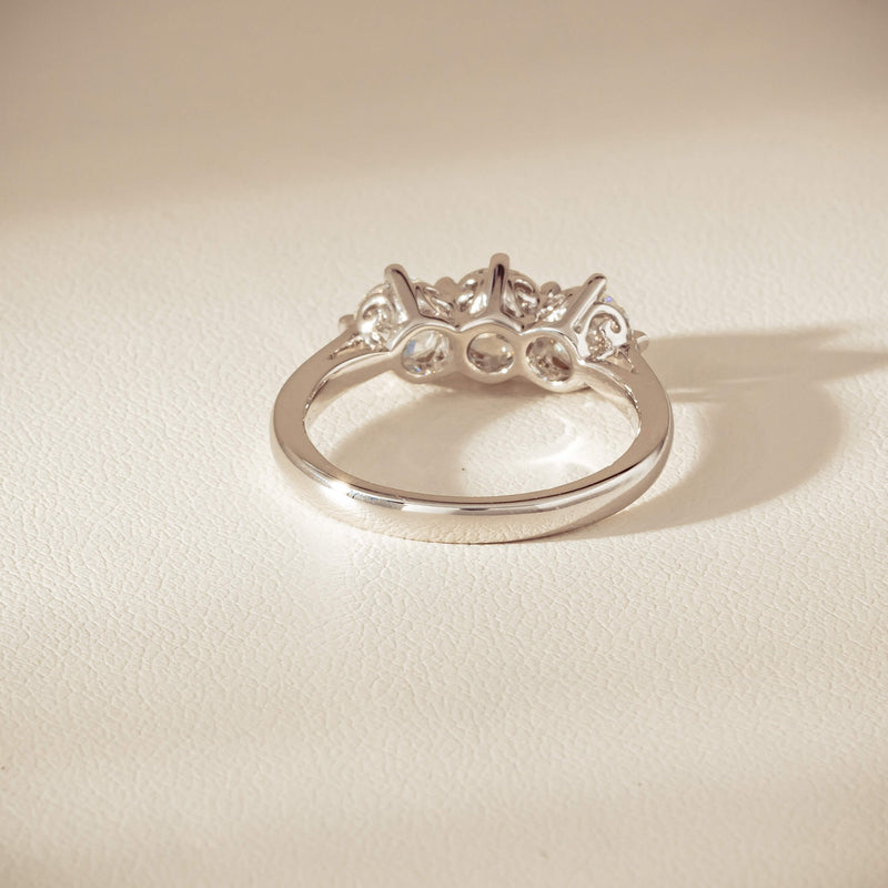 18ct White Gold 1.70ct Diamond Coronado Ring - Ring - Walker & Hall