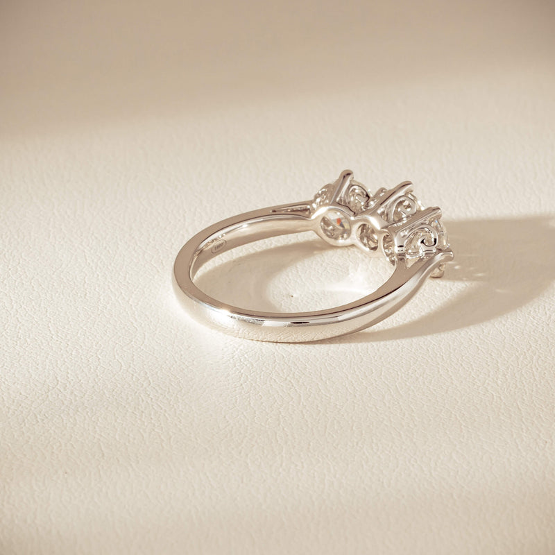 18ct White Gold 1.70ct Diamond Coronado Ring - Ring - Walker & Hall