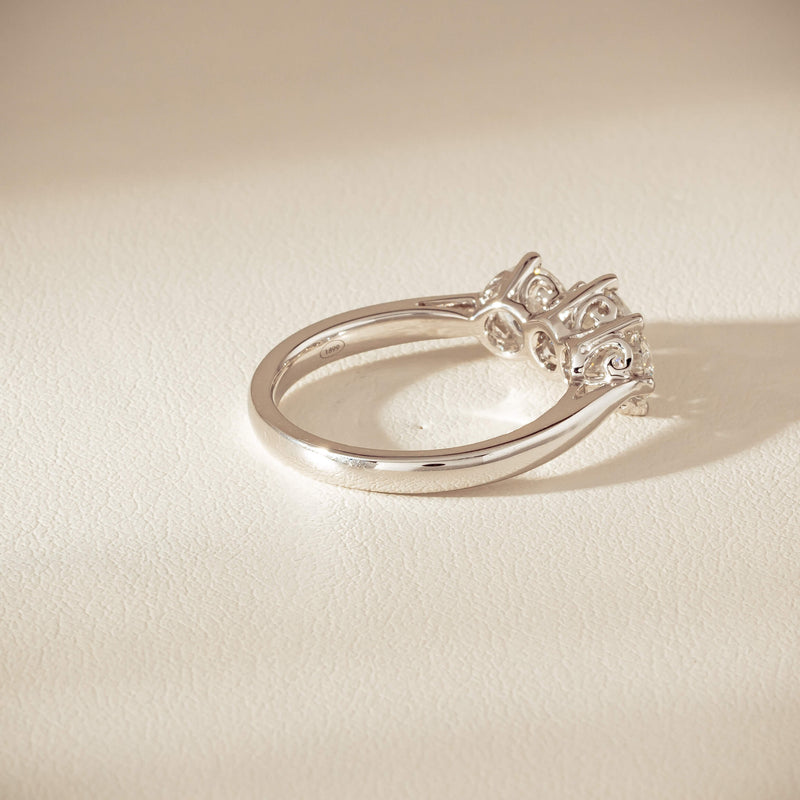 18ct White Gold 1.70ct Diamond Coronado Ring - Ring - Walker & Hall