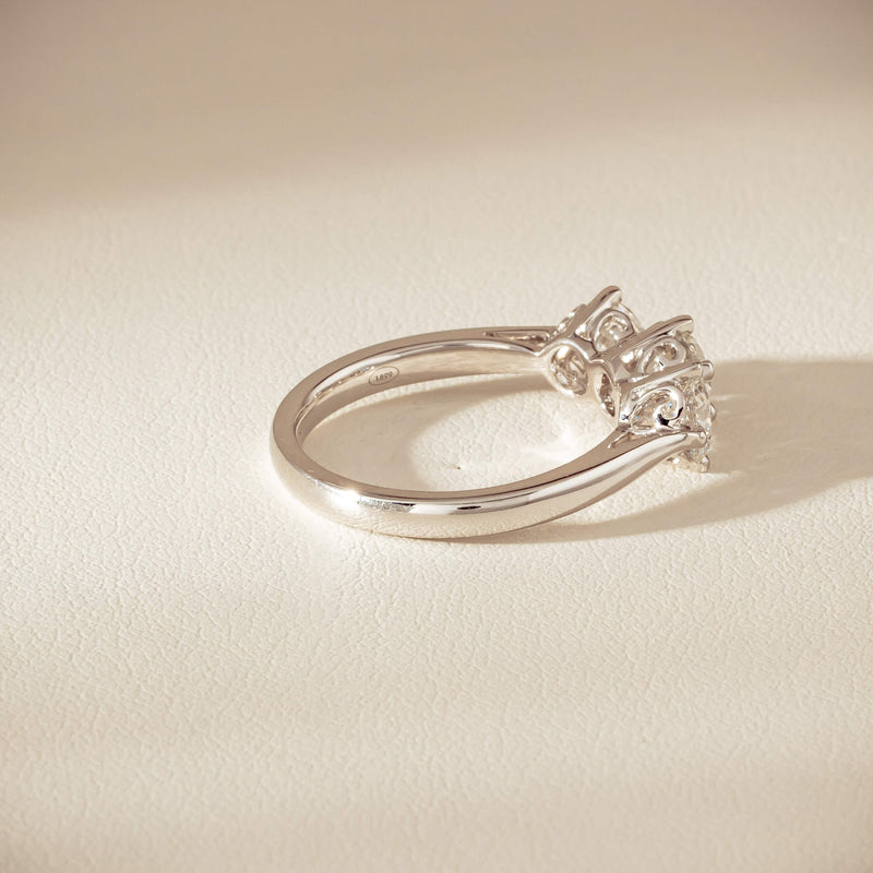 18ct White Gold 1.70ct Diamond Coronado Ring - Ring - Walker & Hall