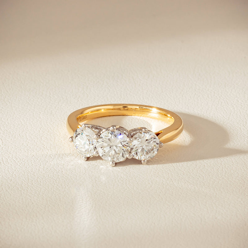 18ct Yellow Gold 2.00ct Diamond Coronado Ring - Ring - Walker & Hall