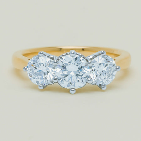 18ct Yellow Gold 2.00ct Diamond Coronado Ring - Ring - Walker & Hall