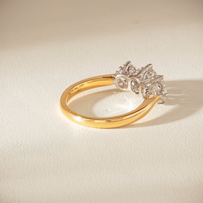 18ct Yellow Gold 2.00ct Diamond Coronado Ring - Ring - Walker & Hall