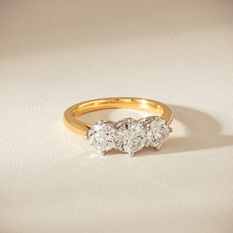 18ct Yellow Gold 2.00ct Diamond Coronado Ring - Ring - Walker & Hall