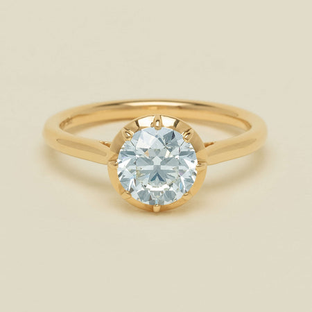 18ct Yellow Gold 1.50ct VS2 Diamond Dawn Ring - Ring - Walker & Hall