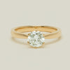 18ct Yellow Gold 1.05ct Reclaimed Fancy Diamond Nova Ring - Ring - Walker & Hall