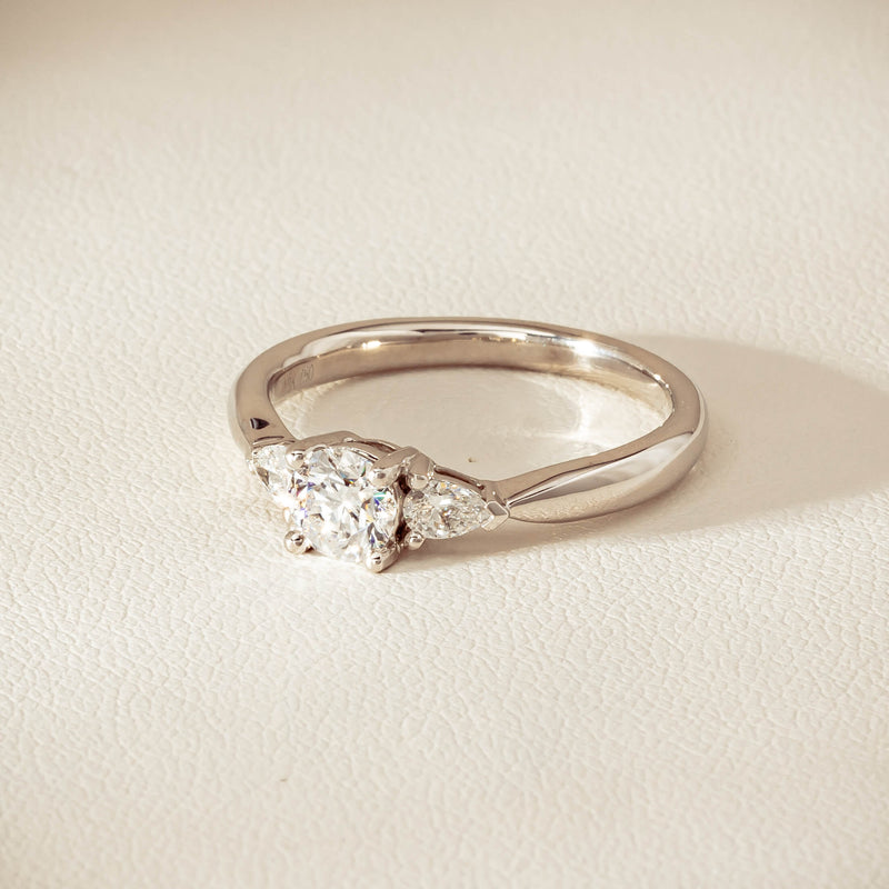 18ct White Gold .50ct Diamond Ayla Ring - Ring - Walker & Hall