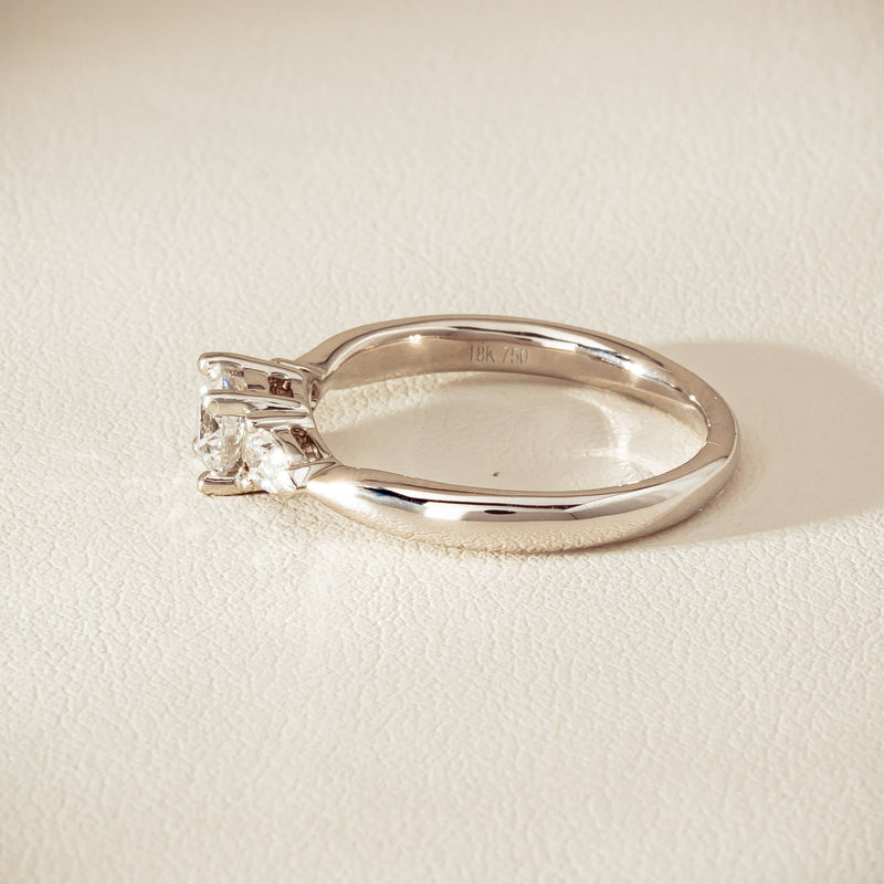 18ct White Gold .50ct Diamond Ayla Ring - Ring - Walker & Hall