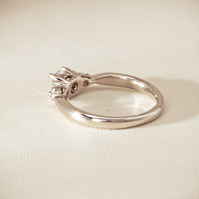 18ct White Gold .50ct Diamond Ayla Ring - Ring - Walker & Hall