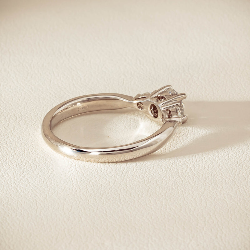 18ct White Gold .50ct Diamond Ayla Ring - Ring - Walker & Hall