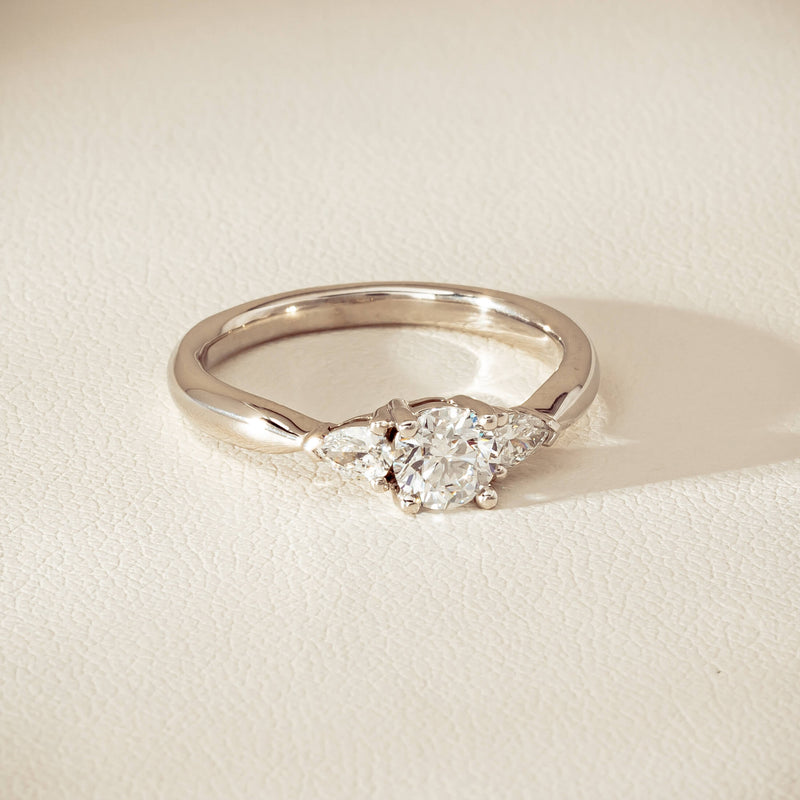 18ct White Gold .50ct Diamond Ayla Ring - Ring - Walker & Hall