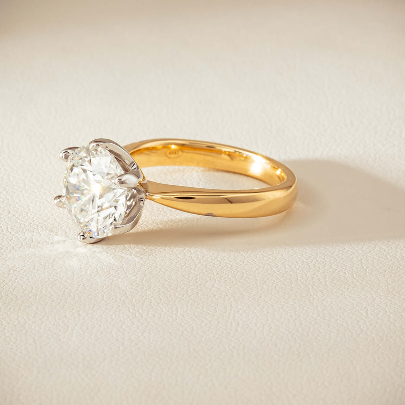 18ct Yellow Gold 4.01ct Diamond Nova Ring - Ring - Walker & Hall