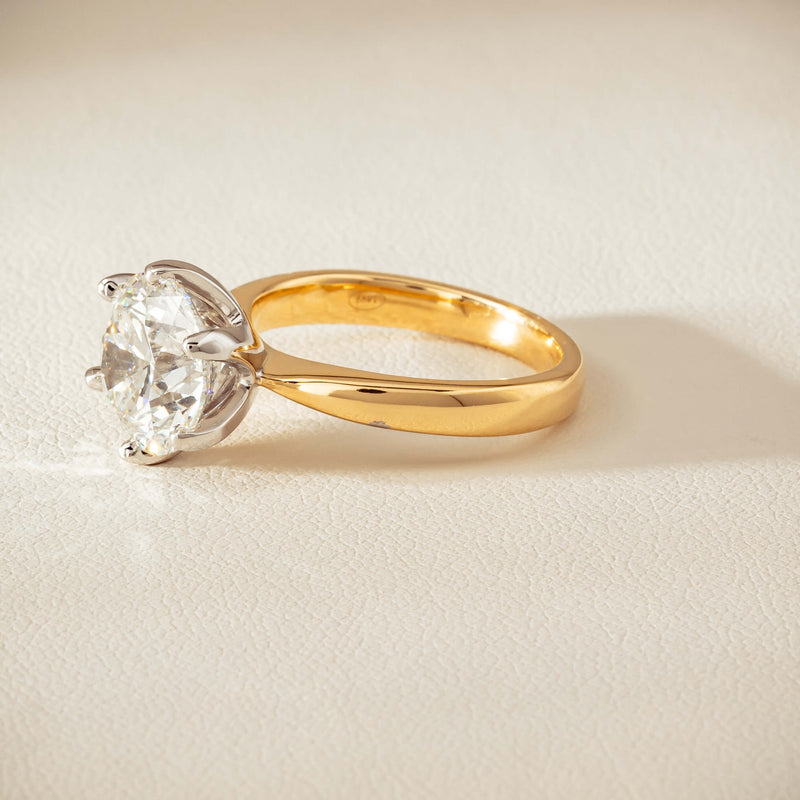 18ct Yellow Gold 4.01ct Diamond Nova Ring - Ring - Walker & Hall