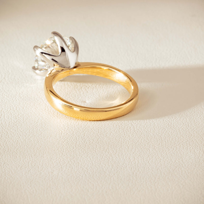 18ct Yellow Gold 4.01ct Diamond Nova Ring - Ring - Walker & Hall