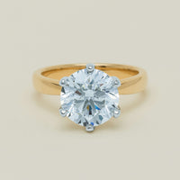 18ct Yellow Gold 4.01ct Diamond Nova Ring - Ring - Walker & Hall