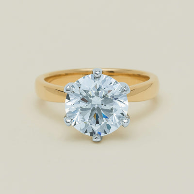 18ct Yellow Gold 4.01ct Diamond Nova Ring - Ring - Walker & Hall