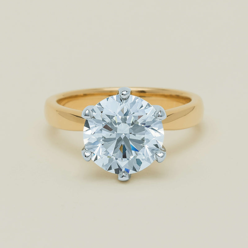 18ct Yellow Gold 4.01ct Diamond Nova Ring - Ring - Walker & Hall