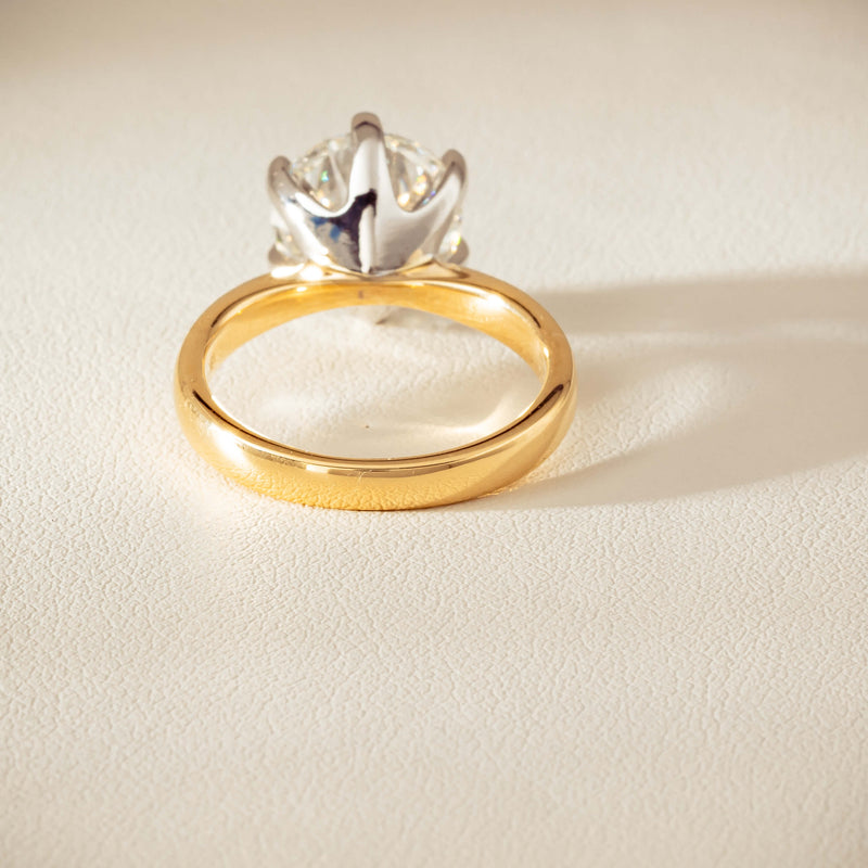 18ct Yellow Gold 4.01ct Diamond Nova Ring - Ring - Walker & Hall