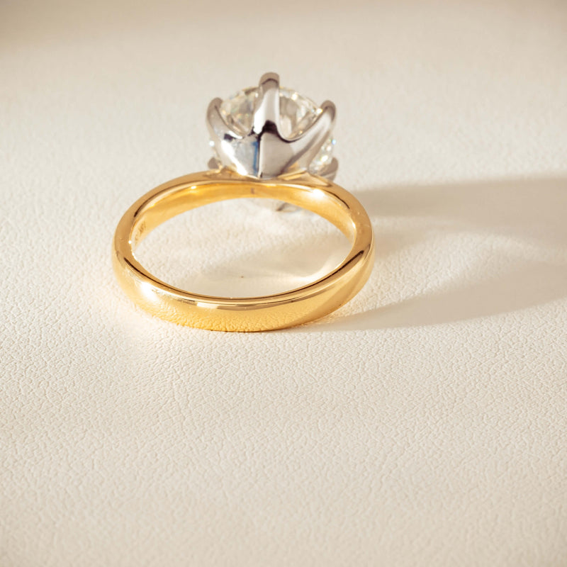 18ct Yellow Gold 4.01ct Diamond Nova Ring - Ring - Walker & Hall