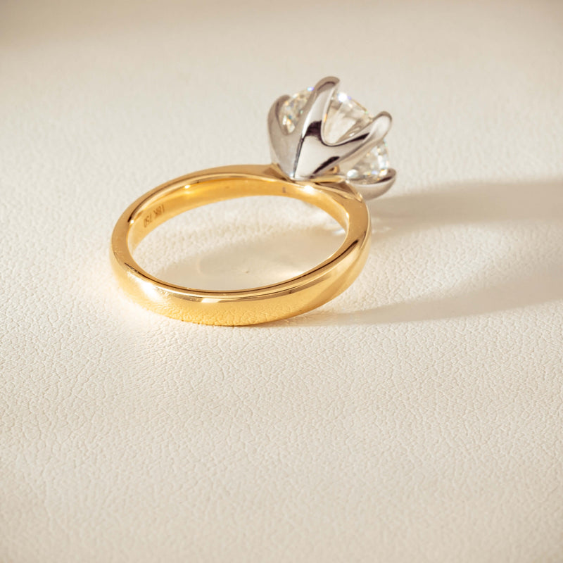 18ct Yellow Gold 4.01ct Diamond Nova Ring - Ring - Walker & Hall